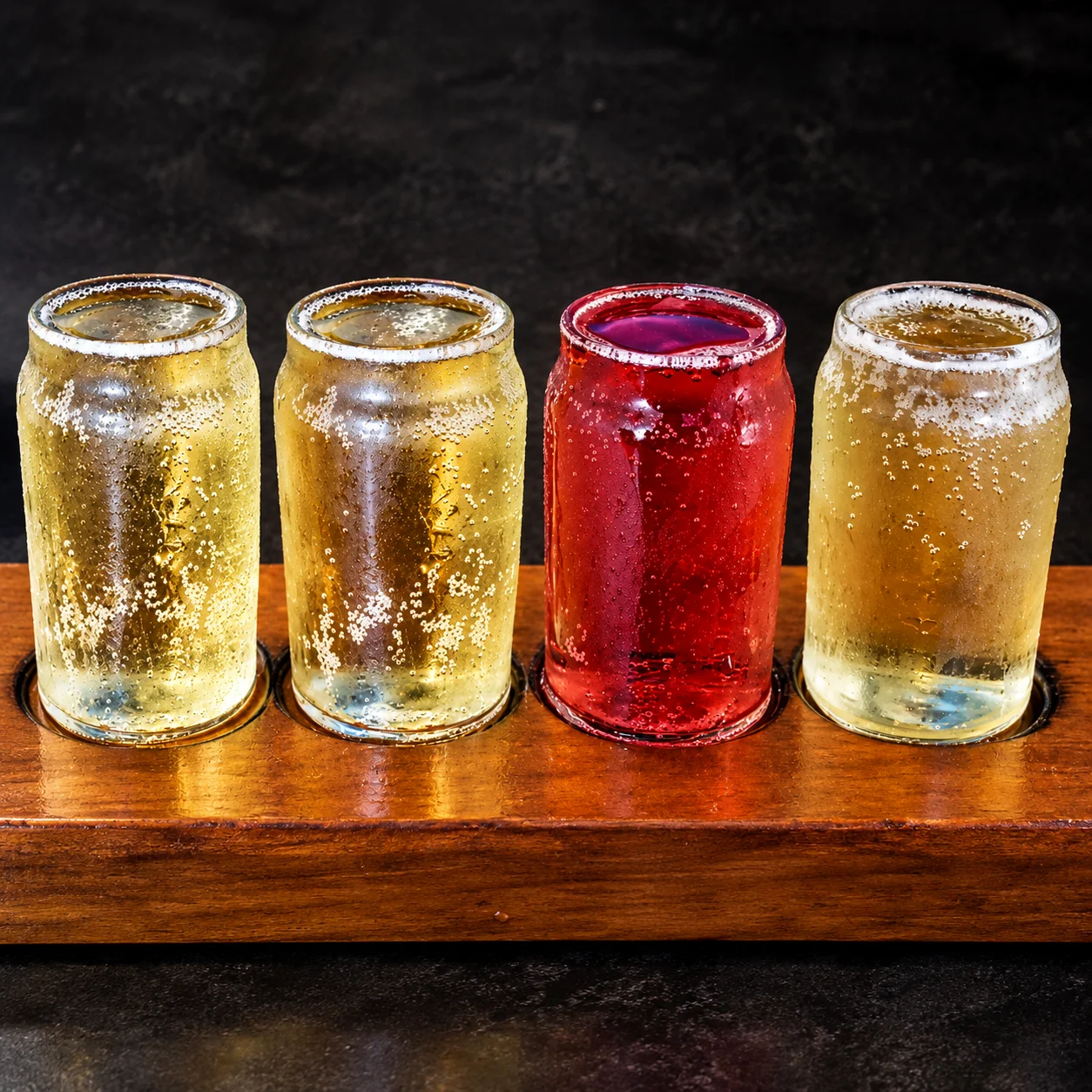Degustación de cuatro sidras y bebidas de barril
